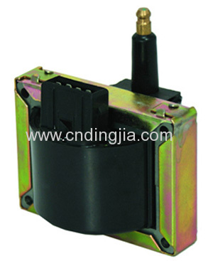 IGNITION COIL 597045 / 97530780 / 96010513 520073A / LUCAS DLB205 VALEO 520073 / CD308 PEUGEOT 309 / 205 / 405