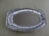 Oval Disposable aluminum foil serving trays frozen Turkey aluminum foil roasting pan