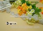 Bling Bling Decorative Rhinestone Beaded Trim , Bridal Trim By The Yard