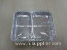 Heat Resistant Aluminum Food Storage Containers With Compartment For Restaurants