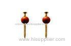 Casket decoration, oak wooden and coffin lid screw with cutomerized painting