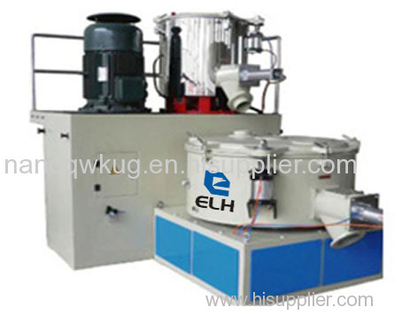 Vertical Type Heating and Cooling Mixer For Plastic Materials