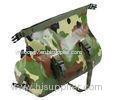 Travel / sport outdoor camouflage PVC mesh duffel bags for women / men
