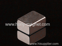 Permanent cube 10mm neodymium magnet block