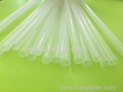 milk drinking straw with clear color stright design