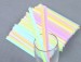 milk drinking straw with clear color stright design