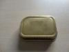 Eco friendly airline foil takeaway containers golden coated for meal