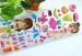 Girls EVA 3D sponge foam custom puffy stickers for scrapbook / windows / wall