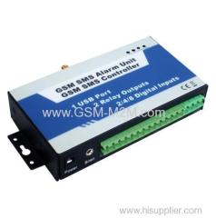 GSM RTU with 8 input and 2 output