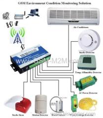 GSM RTU with 8 input and 2 output