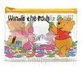 Winnie bear plastic zip lock bags , child cute small ziplock bags 20x13cm