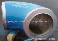 A335 P91 buttwelding pipe fittings tee reducer cap elbow