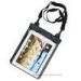 Transparent universal PC Ipad waterproof pouch case with touch responsive front