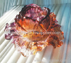 Liu li Peony Plate-------Lighting Accessories