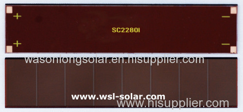 4V 26.6μA indoor Amorphous Solar Cell, indoor solar cells, amorphous pv cell