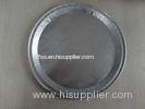 Disposable Aluminum Foil Serving Trays embrossed , Pizza round round foil baking trays