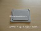 Disposable Aluminum Foil Lids for container sealing white coated for airline catering