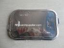 Heat resistant aluminum foil lids rectangle shape with logo printing for Banquet