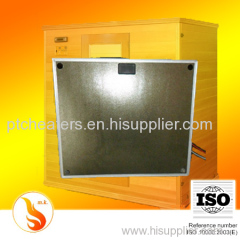 Mica heating panel with electric heating film for sauna room