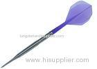 Purple 90 Tungsten Dart Barrels , Hard Tip Darts With Conversion Steel Point 17.5g