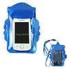 Promotional gift blue waterproof pouch money pouch with armband / landyard