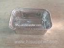 Rectangle ice cream Aluminum Foil Cups OEM For weddings mini cakes