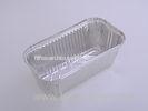 Food storing disposable aluminum serving trays recyclable 1500ML