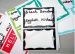 Out door use eggshell stickers with sun-proof ink printed black border blank eggshell stickers