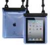 Transparent TPU / PVC waterproof ipad case PC waterproof pouch bag