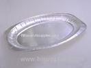 Oval Serving Roasting Aluminum Foil Baking Pans For Turkey 1400ml