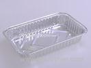 Eco friendly Household foil baking pans with lids For Frozen Food Ready Meal