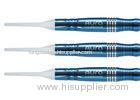 Harrows Aura 95% Tungsten 18g Soft Tip Custom Dart Barrels With Blue Colour Coated
