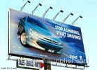 customized logo double sided Flex Banner Printing for outdoor board , 1000DX1000D