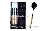 Black Blue Bronze 90% PVD Gold Coated Tungsten Dart Sets , Steel Tip Darts