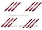 40mm Red Aluminium Dart Shafts Assembly For Steel Tip / Tungsten Darts