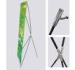 waterproof Printing portable X banner stands with Aluminum Frame