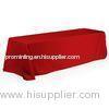 personalised red heat transfer Table Cloth Printing for large format banner
