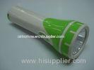 Customized 5 / 6 Led Units Plastic Torch Flashlight With 400mah Rechargeable Battery