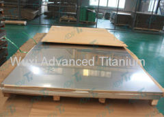 Thin Titanium Metal Plate GR9 ASTMB265 Hot Rolled With Good Corrosion Resistance