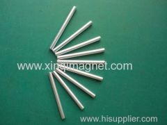 45SH NdFeB cylinder magnet Zn coated