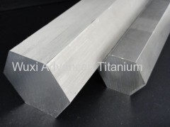 GR1 low density pure Titanium Hexagonal Bar