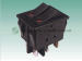 Shanghai Sinmar Electronics Double Rocker Switches 10A250VAC 3PIN Round Ship Paddle Switches