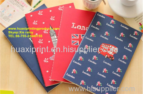 various cartoon note books