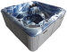 latest design luxury outdoor massage whirlpool bathtub with 100Jets