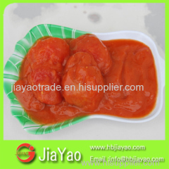 canned food caned tomato paste