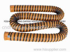 Negative pressure ship buliding exhaust flexible air duct