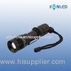 1000 Lumen Cree Led Flashlights Waterproof For Camping , Green / White , SMO Reflector
