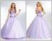 Floor Length Tulle Sweetheart Princess Quinceanera Dresses Beaded Crystal Sequins