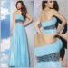 Swarovski Crystal Backless Womens Prom Dresses with Sweetheart Neckline