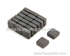 Permanent bonded irregular ndfeb magnets